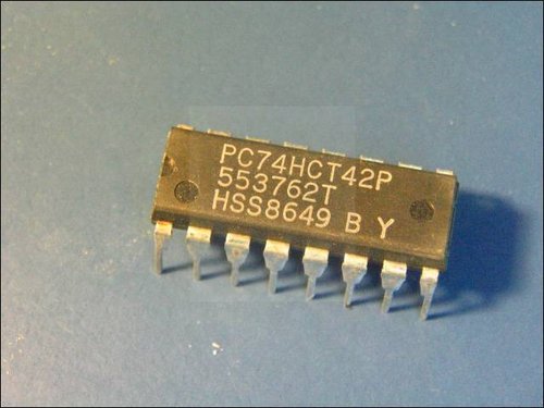 74 HCT 42 BCD-TO-DEC-DECODER
