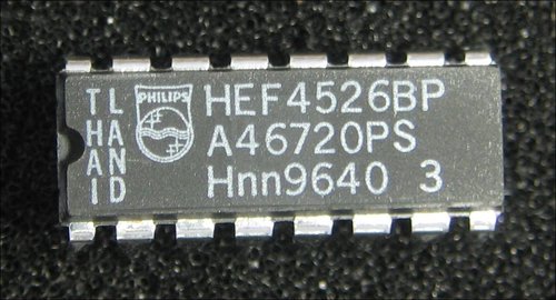 HEF 4526 BP PROGRAMMABLE 4-BIT BINARY