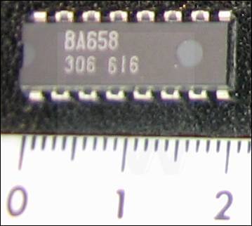 BA 658 12P.-VU-Meter-Tr.(FLT display)