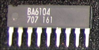 BA 6104 LED LINEAR-METER, 5 LED, UCC=12V