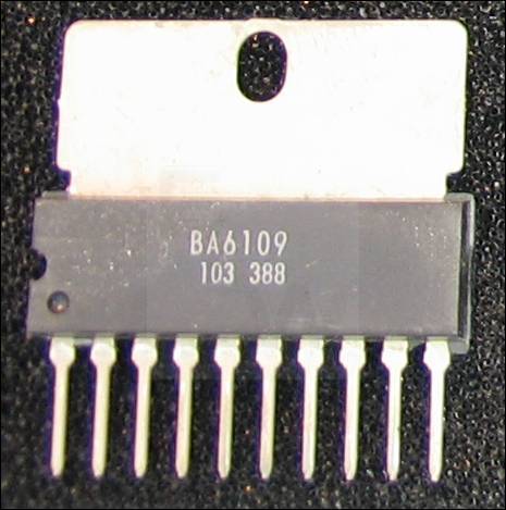 BA 6109 VC, MOTOR-TR(REVERSIBLE), 18V, 0,8A