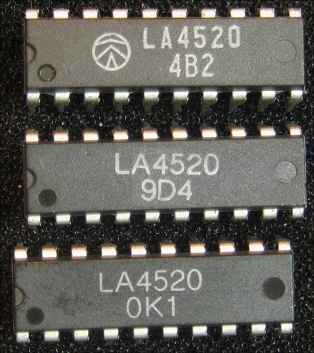 LA 4520 2 CH. PRE-AMP. 20PIN