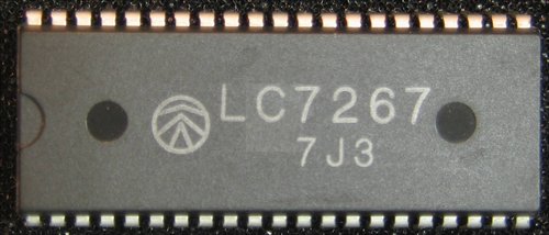 LC 7267 AM-FM FREQU.-DISPLAY (F. LED)