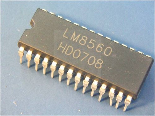 LM 8560 P-KANAL-MOS-IC ALARM-DIGITAL-UHR-CLOCK, UD