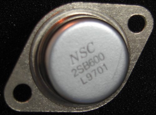 2 SB 600 NEC-ISC TO3 NF-L, S-L, 200V, 10A, 200W, 1