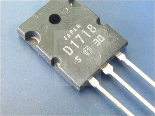 2 SD 1718 NPN NF-S-L, 180V, 15A, 150W, 20MHZ