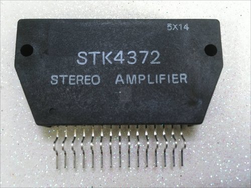 STK 4372 DUAL POWER AUDIO AMPLIFIER 2X12W