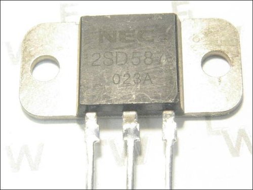 2 SD 587  NPN NF-S-L, 120V, 6A, 70W, 17MHZ