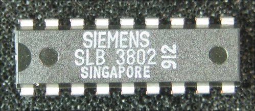 SLB 3802 Q67100-Y609  IR-EMPFAENGER IC DIL18