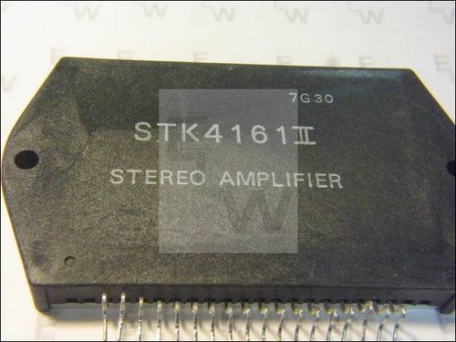 STK 4161 II 2X25W 30V POWER AMP 50KHZ