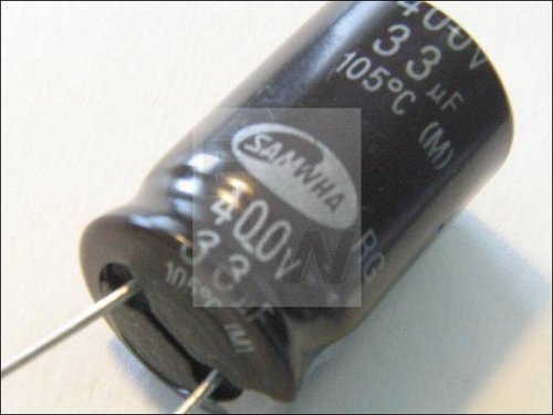 ELKO STANDARD 33MikroF-400V 105°C