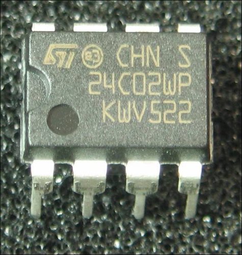 24 C 02 CP (ST) EEPROM = EE24C02N EEPROM SER 5V