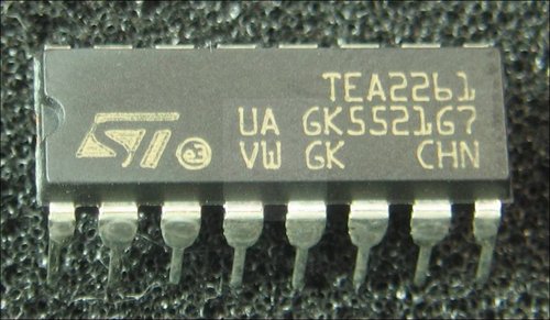 TEA 2261  CTV, SMPS-CONTROLLER