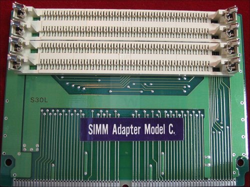 SIMM-PS2-RH ADAPTER (RECHTS)