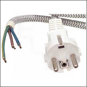 W8-90001-A IRON CABLE 3M 3X0.75 TEXT