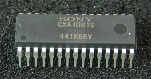 CXA 1081 S-SONY CD-RF + ERROR AMPLIFIER + AP