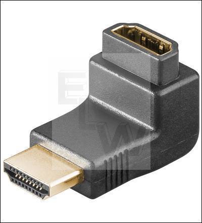 HDMI-HDMI WINKELADAPTER; LOSE