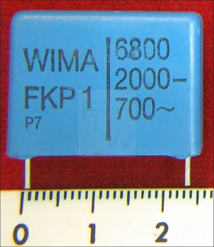 C6K8 2000FKP1 WIMA 6.8NF 2000V RM22.5MM