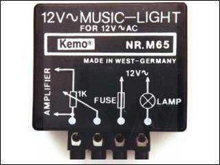 M 065 HALOGEN-LICHTORGEL FUER 12V LAMPEN
