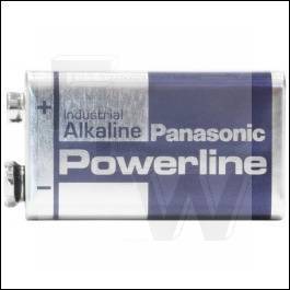 6LR61PL  PANASONIC 9V-BLOCK POWER LINE ALKALI