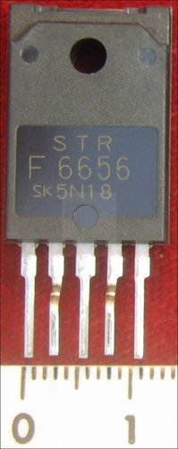 STR-F 6656 SKN FLYBACK SW-REGLER