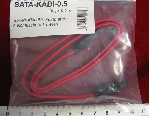 SATA-KABI-0,5 S-ATA HDD KABEL INTERN