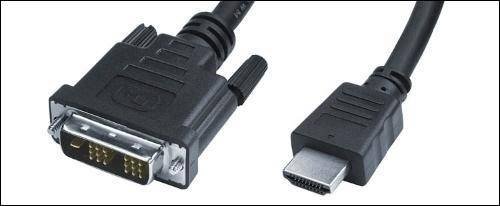 HDMID1 HDMI - DVI KABEL 1M