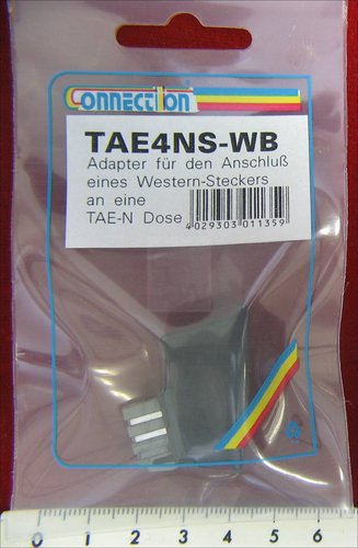 TAE4NS-WB-S ADAPTER TAE4N-RJ