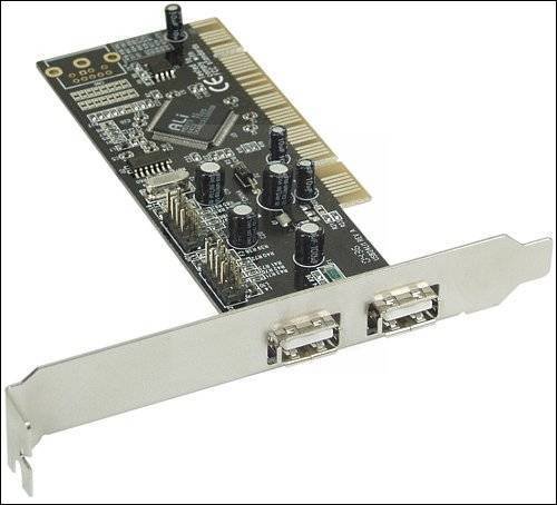 USB 2.0 SCHNITTSTELLENKARTE 2FACH PCI