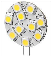 LED G4S WEIss 10 SMD5050 LED 160LM