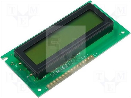 DEM16217SYH-LY ANZEIGE: LCD