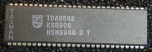 TDA 8842 - N2 I2C PLA-NTSC- SECAM TV DIP56
