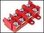 PE.4002R SCREW TERMINAL 4- WAY 1,5-4MM2 RED