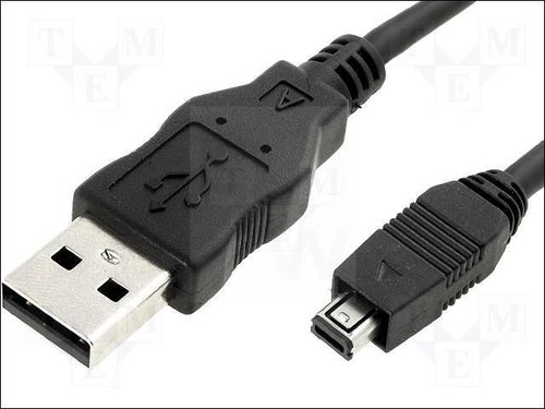 CAB-MUSB-HP KABEL, MINI USB A 4POLIG-USB A, 2M