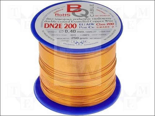 DN2E0.40-0.25 WICKELDRAHT LACKIERT DN2E-+200°C FI