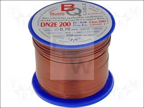 DN2E0.70-0.25 WICKELDRAHT LACKIERT DN2E-+200°C FI