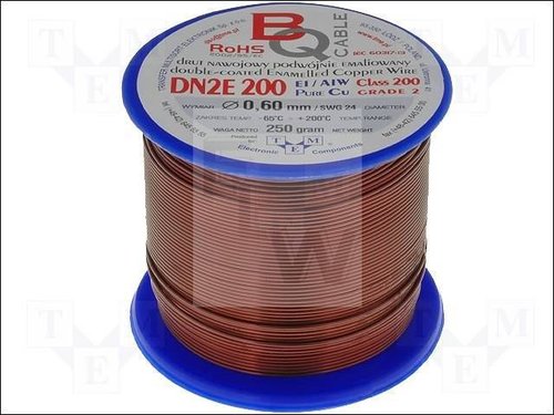 DN2E0.60-0.25 WICKELDRAHT LACKIERT DN2E-+200°C FI