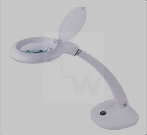 NAR0298 LAMP WITH MAGNIFYING GLASS 3D + 12D (T4 12