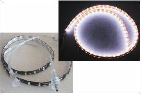 LED-STRIPE  CLS-100  100CM, WEIss 12V-3W, 60 LEDS,
