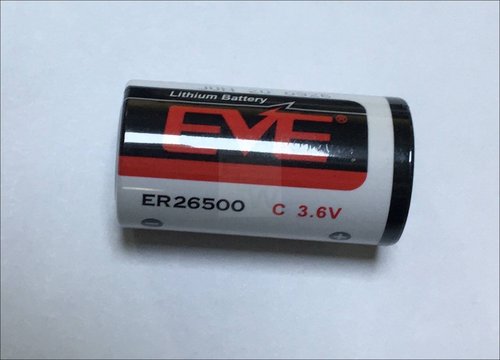 EVE-ER26500-S LITHIUMKNOPFZELLE; 3,6V; C; dm26X50MM