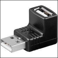 USB2.0HI-SP  A-STECKER > A-BUCHSE 90°