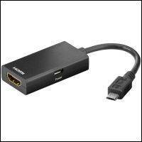 MHL+-ADAPTER; MICRO USB (MHL+) > HDMI™HD VIDEO UND