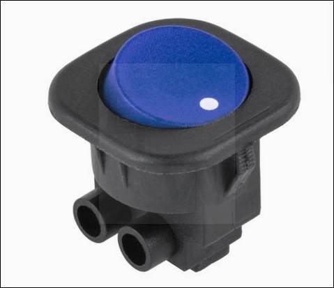 SWITCH CONNECTOR RS -101-7C BLUE