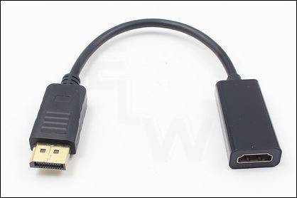 DP TO HDMI ADAPTER DISPLAYPORT TO HDMI HDTV  ADAPT