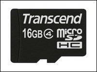 TRANSCEND FLASH-SPEICHERKARTE - 16 GB - MICROSDHC