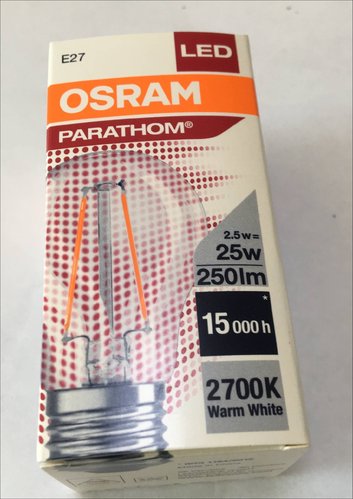 OSRAM PARATHOM CL P25 CLEAR FILAMENT